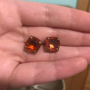 Salmon Catherine Popesco earrings